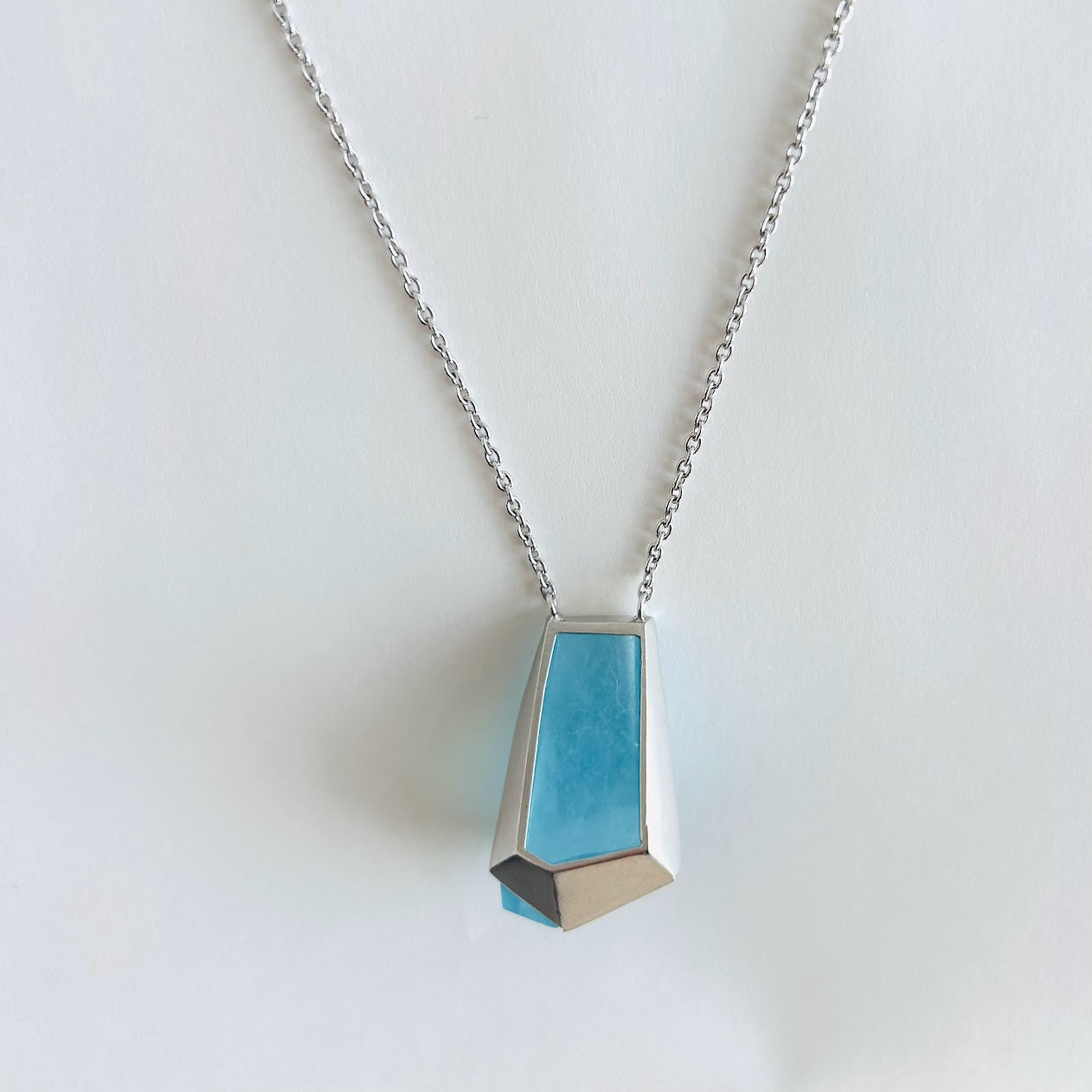 AQUAMARINE PENDANT F653