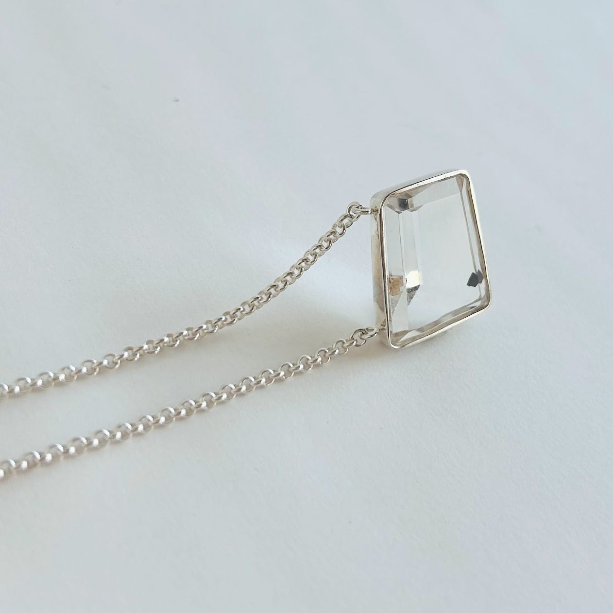 INCLUSION QUARTZ NECKLACE F671